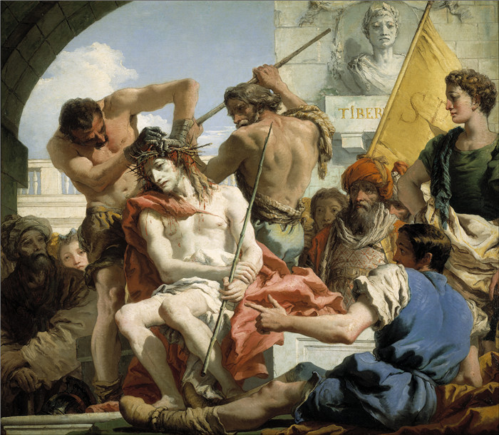 乔瓦尼·巴蒂斯塔·提埃波罗,Tiepolo, GianDomenico - The Crown of Thorns, 1772