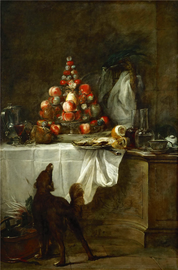 让-西蒙·夏尔丹（Jean-Siméon Chardin）油画高清作品51