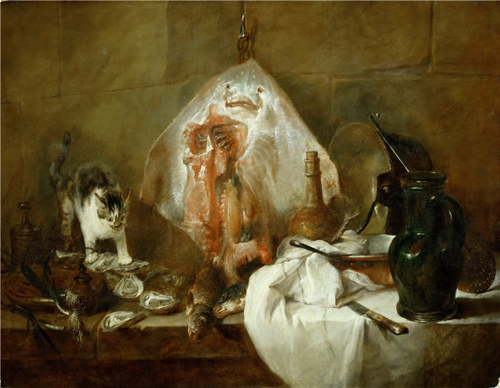 让-西蒙·夏尔丹（Jean-Siméon Chardin）油画高清作品43
