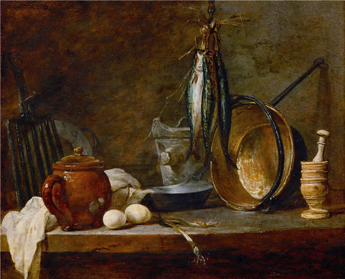 让-西蒙·夏尔丹（Jean-Siméon Chardin）油画高清作品47