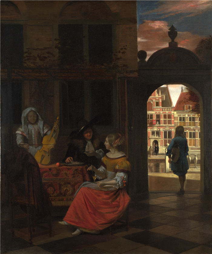 约翰内斯·维米尔（Johannes Vermeer）高清油画_03