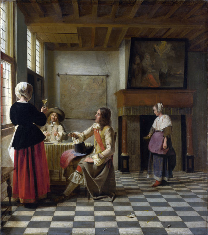 约翰内斯·维米尔（Johannes Vermeer）高清油画_05
