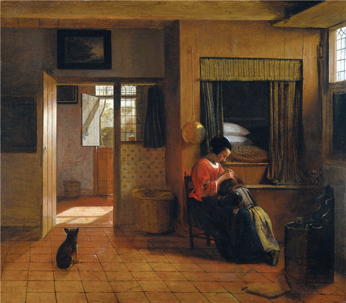 约翰内斯·维米尔（Johannes Vermeer）高清油画_06