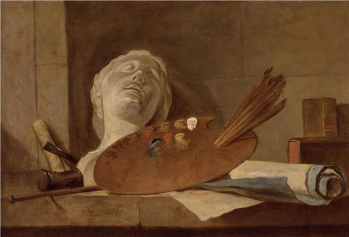 让-西蒙·夏尔丹（Jean-Siméon Chardin）油画高清作品（77）