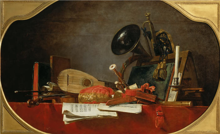 让-西蒙·夏尔丹（Jean-Siméon Chardin）油画高清作品(59)