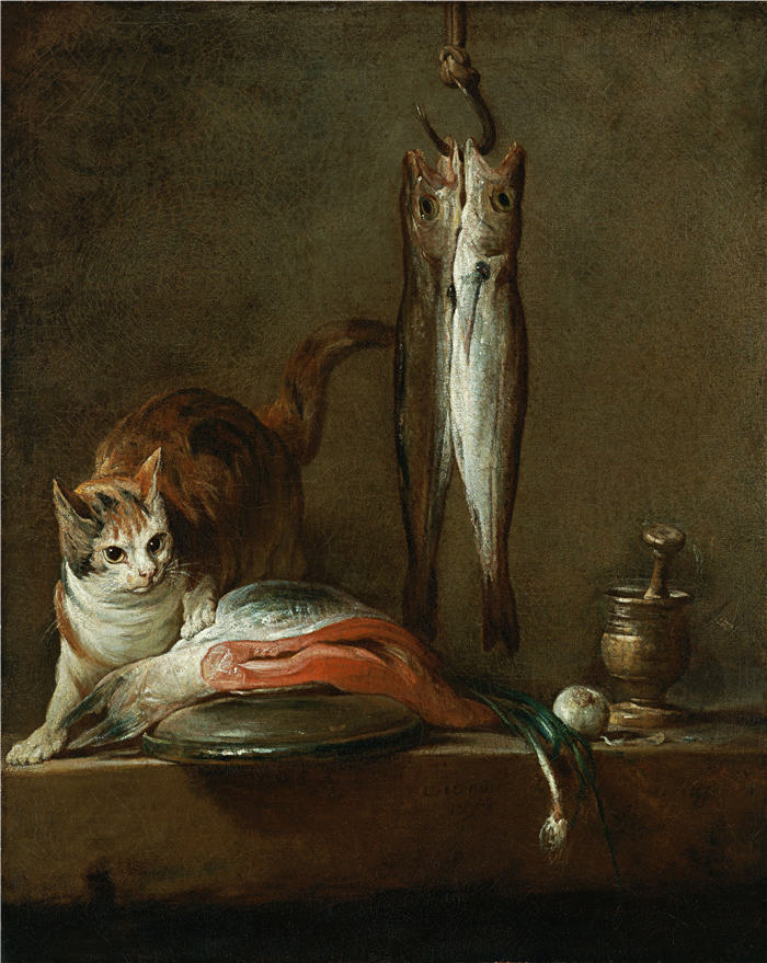 让-西蒙·夏尔丹（Jean-Siméon Chardin）油画高清作品（68）