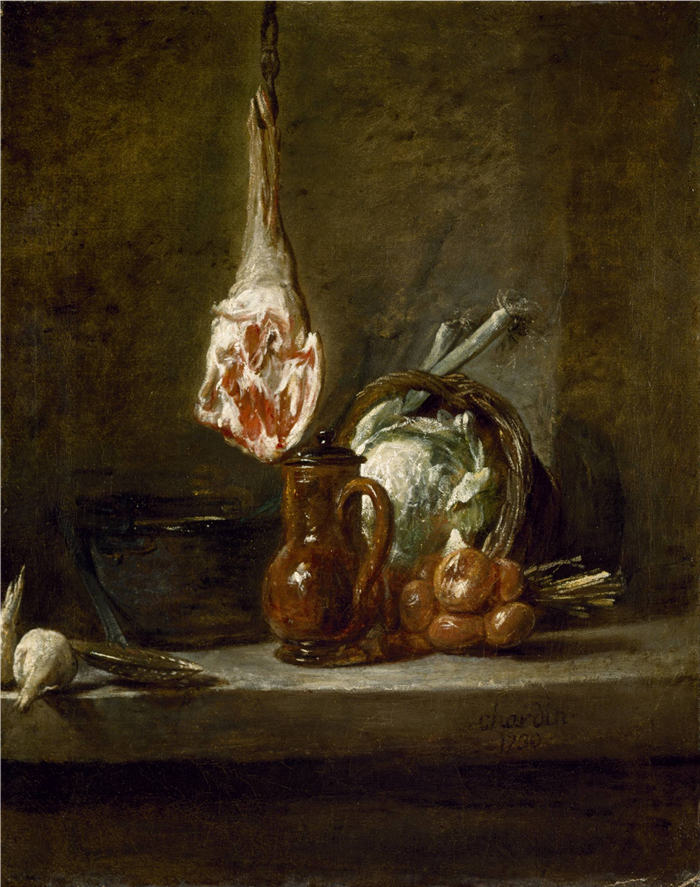  让-西蒙·夏尔丹（Jean-Siméon Chardin）油画高清作品（70）