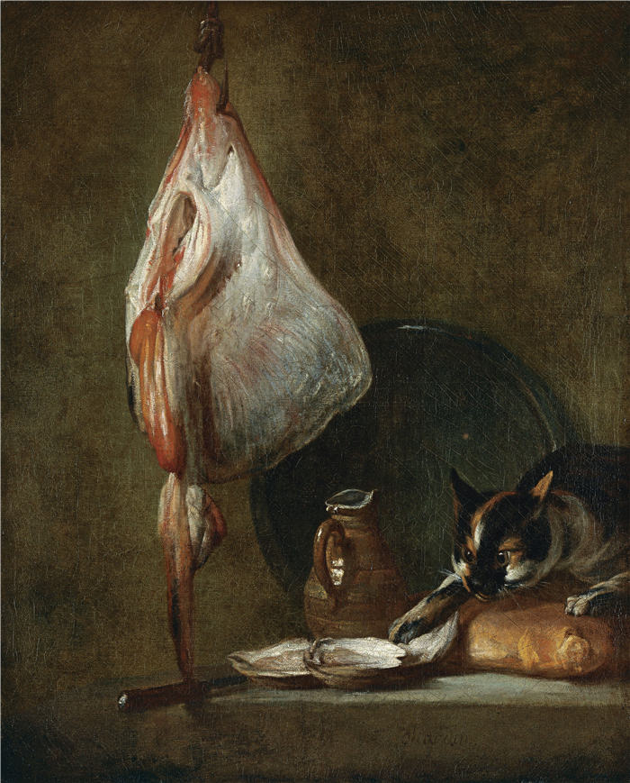  让-西蒙·夏尔丹（Jean-Siméon Chardin）油画高清作品（69）