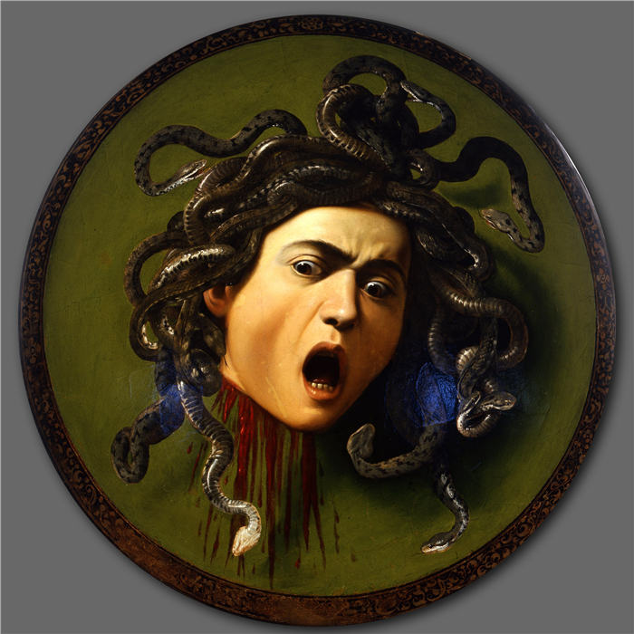 卡拉瓦乔（Caravaggio，意大利画家）-Caravaggio - Medusa