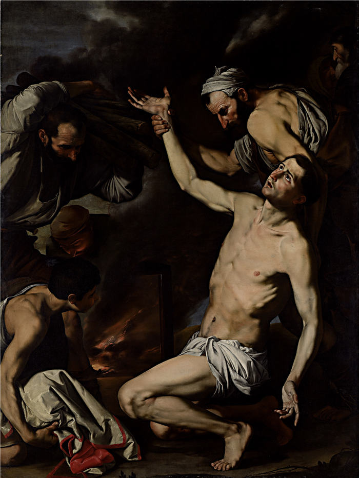 卡拉瓦乔（Caravaggio，意大利画家）-Jusepe de Ribera  Martyrdom of St Lawrence