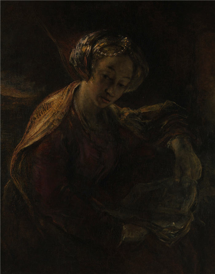 伦勃朗·范·瑞恩 (Rembrandt van Rijn，荷兰 ) 作品《女巫》027