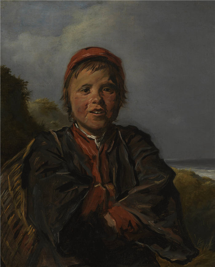 弗兰斯·哈尔斯（Frans Hals，荷兰）高清作品-11-《渔夫男孩》