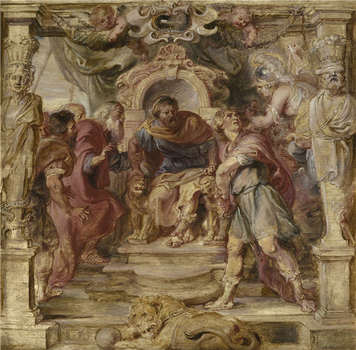彼得·保罗·鲁本斯（ Peter Paul Rubens）高清作品-《阿基里斯的愤怒》（042）