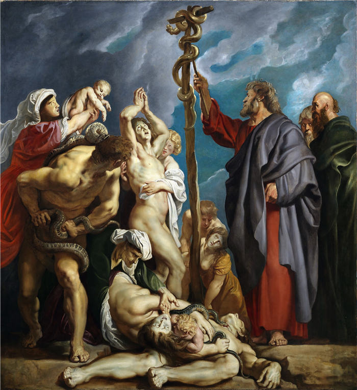 彼得·保罗·鲁本斯（ Peter Paul Rubens）高清作品-《Descent from the Cross 下十字架》（081）