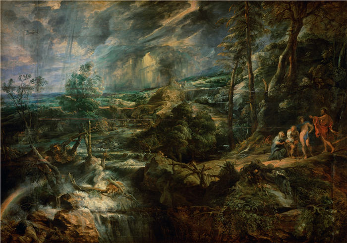 彼得·保罗·鲁本斯（ Peter Paul Rubens）高清作品-《狄安娜游猎》（027）