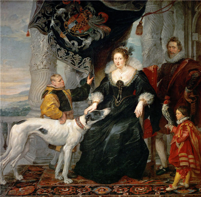 彼得·保罗·鲁本斯（ Peter Paul Rubens）高清作品-《宫廷》（026）