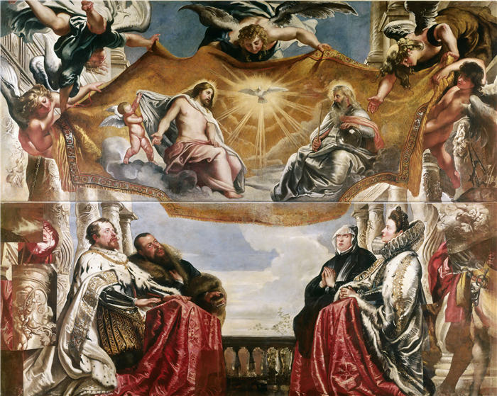彼得·保罗·鲁本斯（ Peter Paul Rubens）高清作品-《文森佑扎加和他的家人》（145）