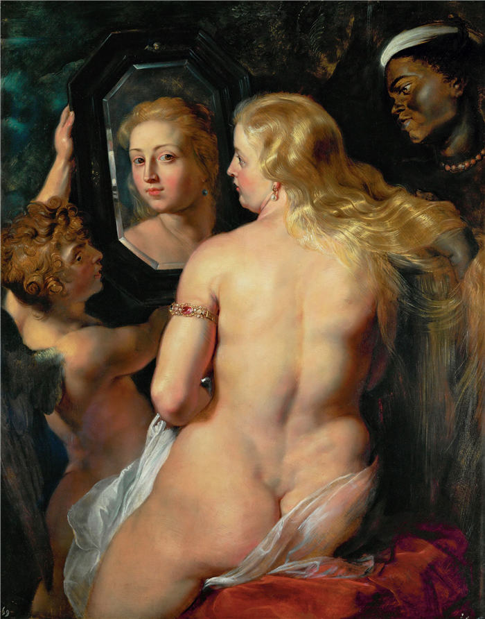 彼得·保罗·鲁本斯（ Peter Paul Rubens）高清作品-《化妆的维纳斯》（154）