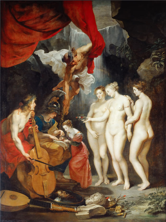 鲁本斯（Rubens）高清作品-《玛丽被介绍给亨利四世》（122）