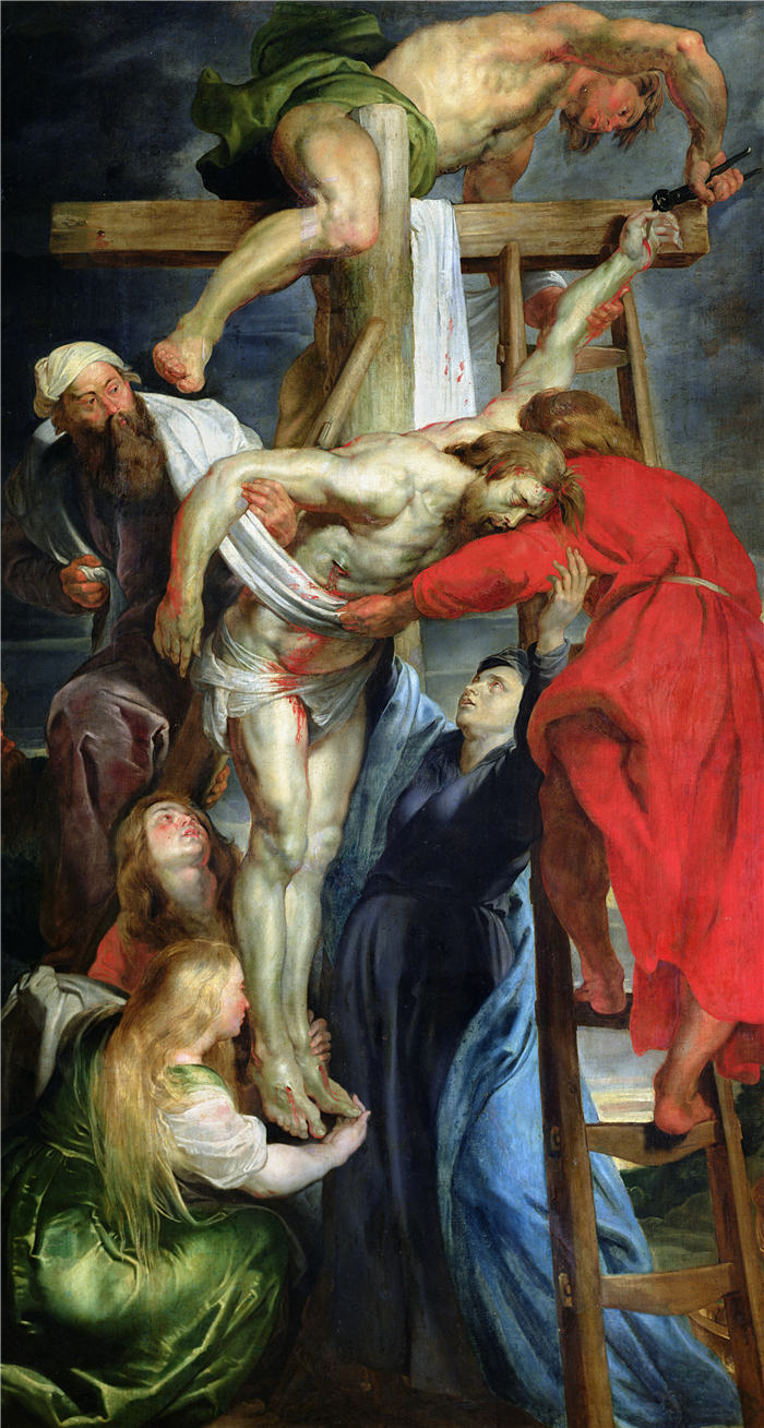 彼得·保罗·鲁本斯（ Peter Paul Rubens）高清作品-《下十字架》（099）