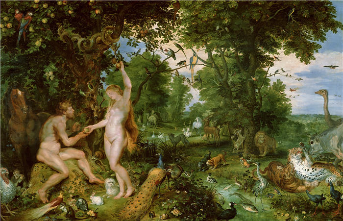 彼得·保罗·鲁本斯（ Peter Paul Rubens）高清作品-《伊甸园》（108）