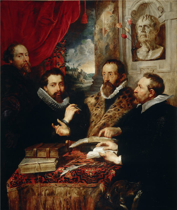 彼得·保罗·鲁本斯（ Peter Paul Rubens）高清作品-《四学者》（148）