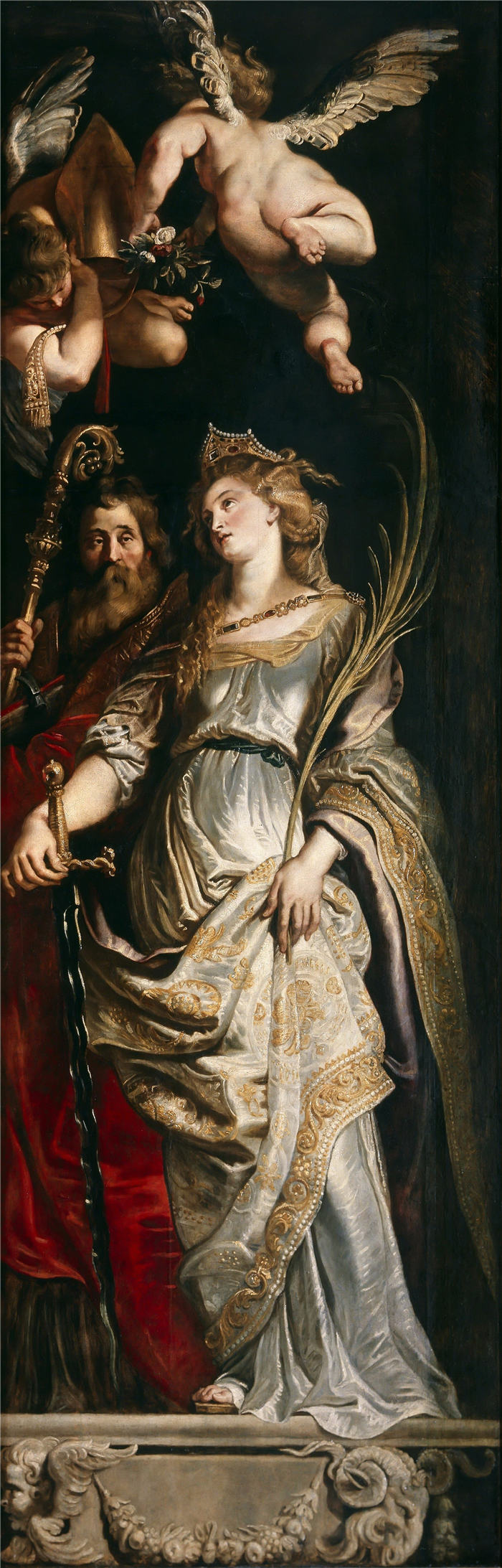 彼得·保罗·鲁本斯（ Peter Paul Rubens）高清作品-《鲁本斯和他的妻子》（206）