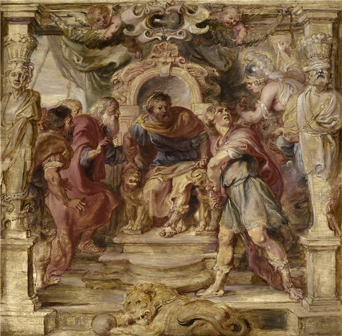彼得·保罗·鲁本斯（ Peter Paul Rubens）高清作品-《阿基里斯的愤怒》（181）