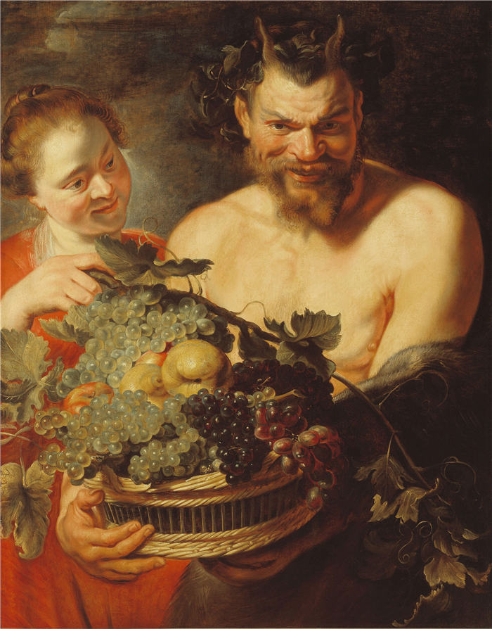 彼得·保罗·鲁本斯（ Peter Paul Rubens）高清作品-《牧神和水神》（200）