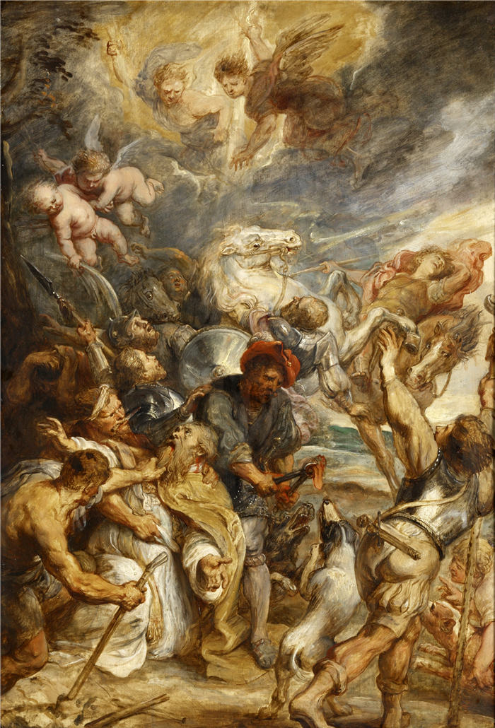 彼得·保罗·鲁本斯（ Peter Paul Rubens）高清作品-《圣李维诺的殉难》（245）