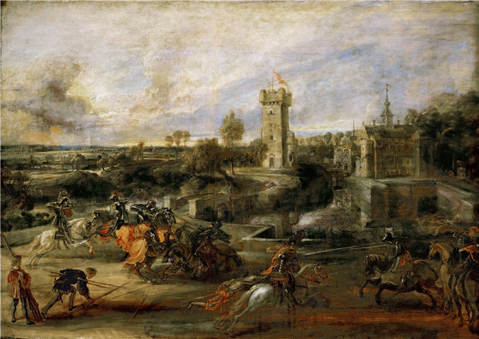 彼得·保罗·鲁本斯（ Peter Paul Rubens）高清作品-《古代欧洲战争》（214）