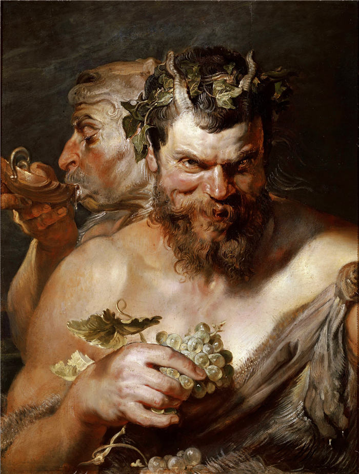 彼得·保罗·鲁本斯（ Peter Paul Rubens）高清作品-《两个萨特》（213）