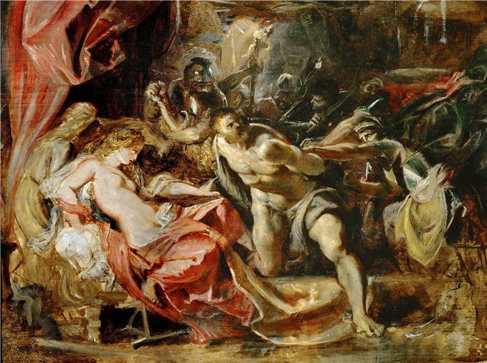 彼得·保罗·鲁本斯（ Peter Paul Rubens）高清作品-《抓捕》（189）
