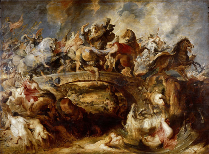 彼得·保罗·鲁本斯（ Peter Paul Rubens）高清作品-《阿玛戎之战》（171）
