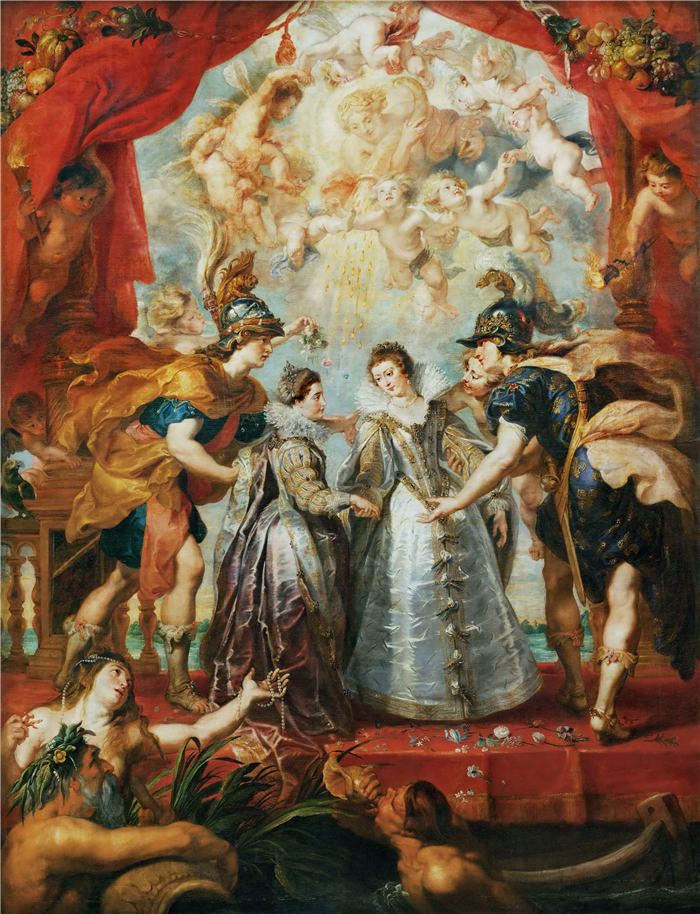 彼得·保罗·鲁本斯（ Peter Paul Rubens）高清作品-《迎接公主》（179）