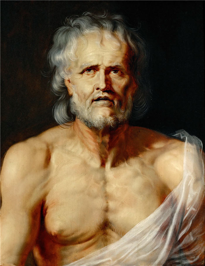 彼得·保罗·鲁本斯（ Peter Paul Rubens）高清作品-《老人肖像油画》（244）