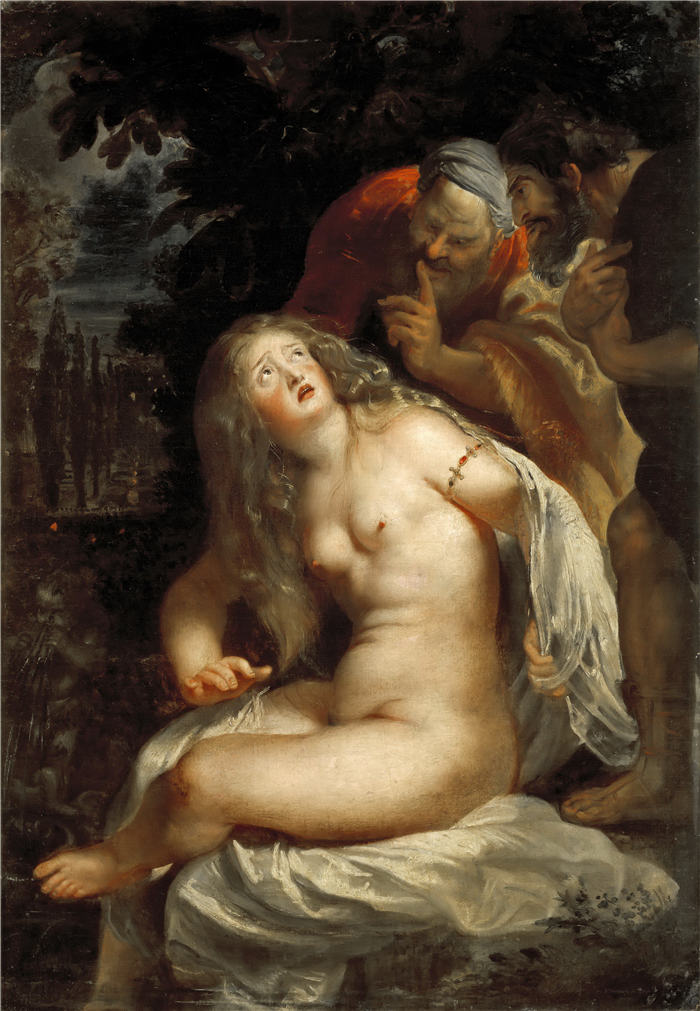 彼得·保罗·鲁本斯（ Peter Paul Rubens）高清作品-《Susanna and the Elders》（241）