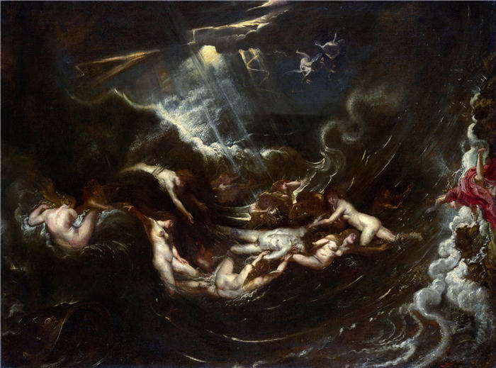 鲁本斯（ Peter Paul Rubens）高清作品-《Hero And Leander》（307）