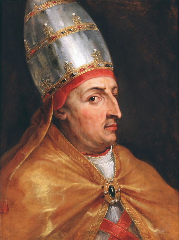 彼得·保罗·鲁本斯（ Peter Paul Rubens）高清作品-《尼古拉五世教皇》（358）