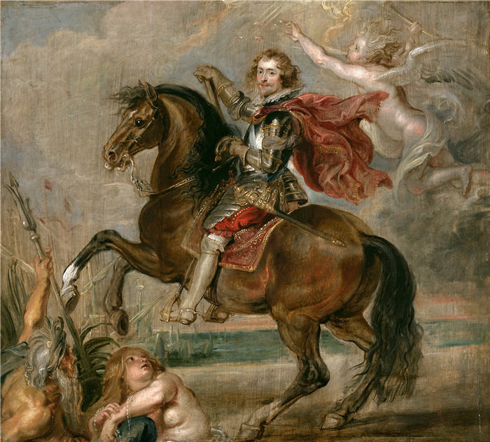 彼得·保罗·鲁本斯（ Peter Paul Rubens）高清作品-《白金汉公爵骑马》（331）