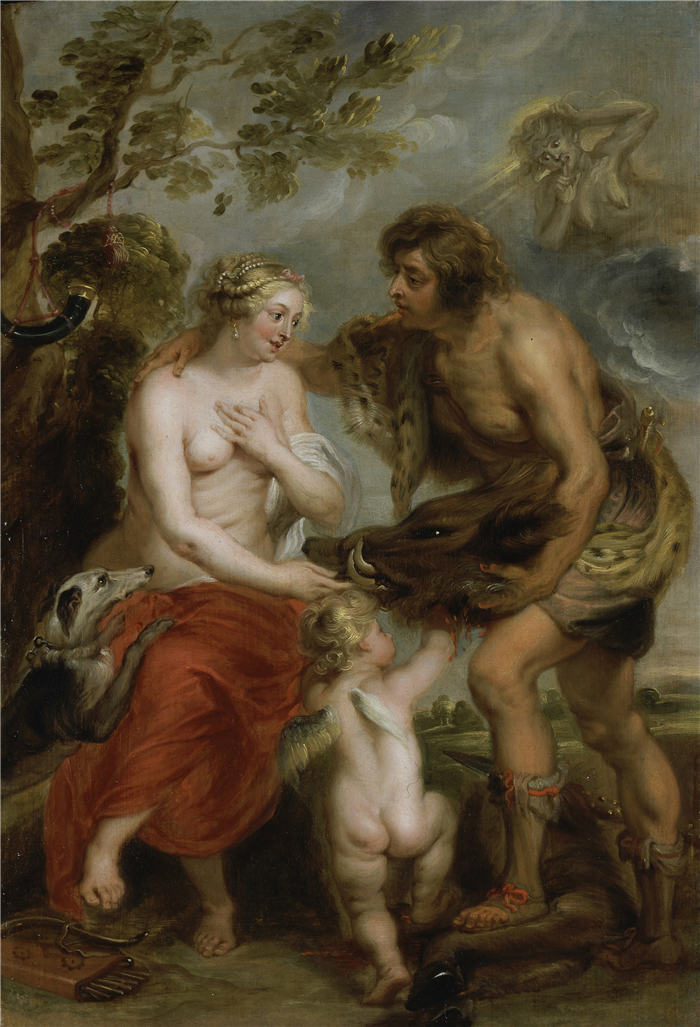 彼得·保罗·鲁本斯（ Peter Paul Rubens）高清作品-《墨勒格尔和爱特兰塔》（338）