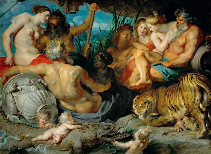 彼得·保罗·鲁本斯（ Peter Paul Rubens）高清作品-《四大陆》（386）