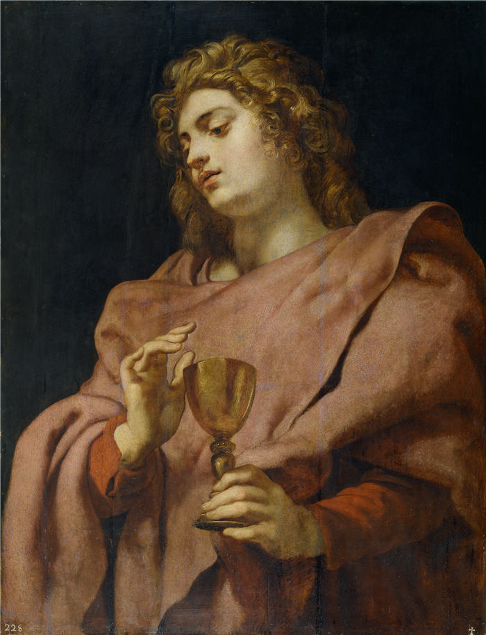 ·保罗·鲁本斯（ Peter Paul Rubens）高清作品-《耶稣十二门徒之：圣约翰像》（385）彼得