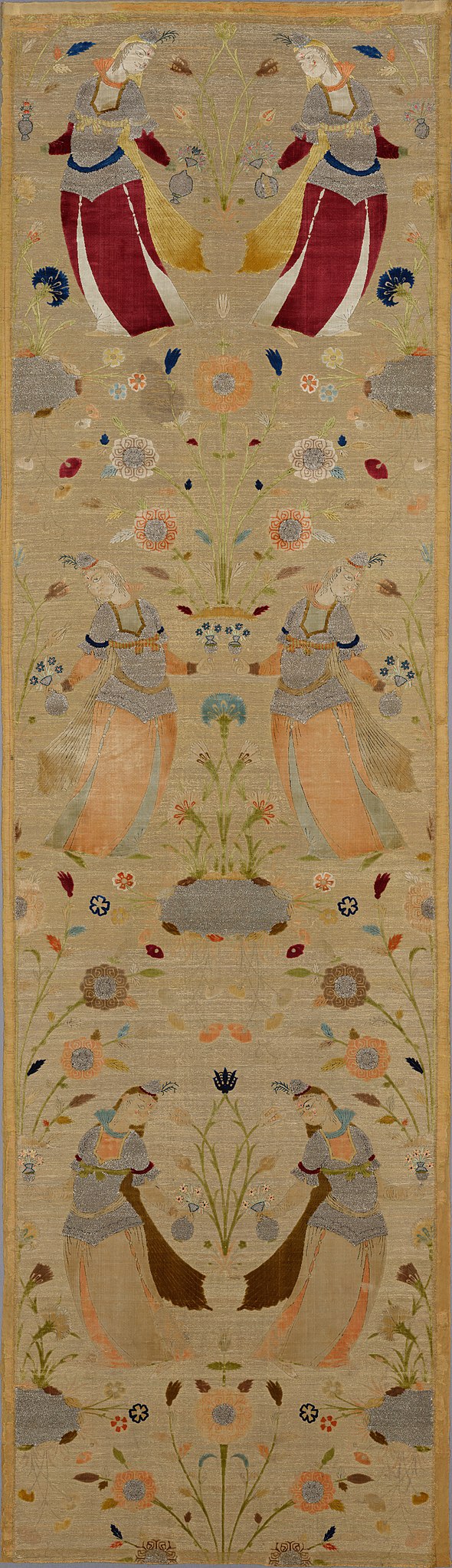 伊朗，17世纪 - 丝绒纺织品（超清作品）
