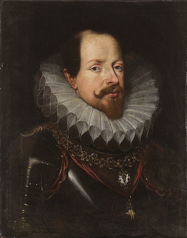 赫尔佐格·冯·曼图亚·文森佐一世·冯·冈萨加（意大利）-Porträt des Herzog von Mantua Vincenzo I von Gonzaga（超清）