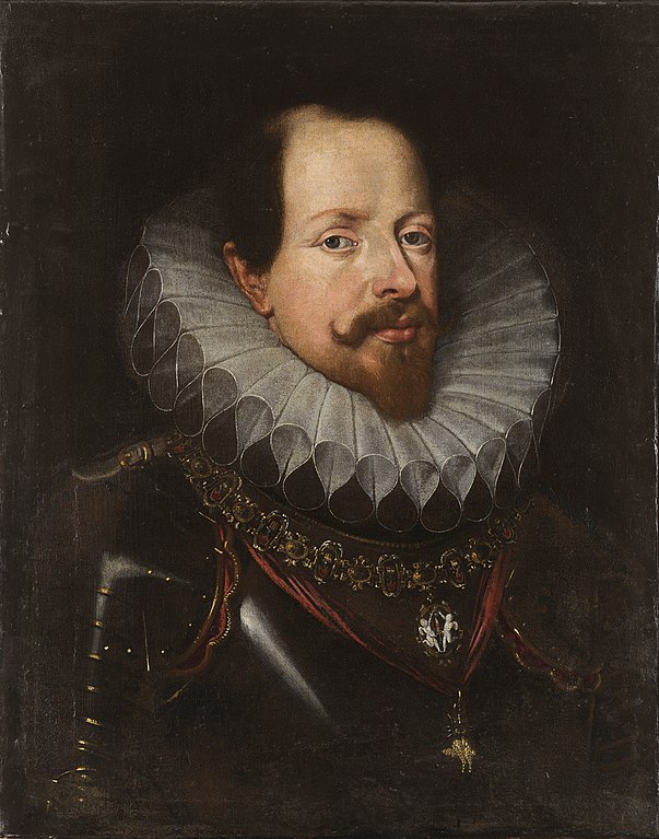 赫尔佐格·冯·曼图亚·文森佐一世·冯·冈萨加(意大利)-Porträt des Herzog von Mantua Vincenzo I von Gonzaga(超清)