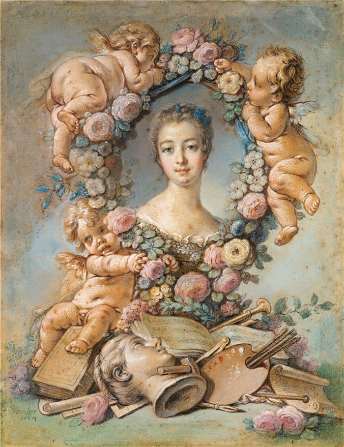 弗朗索瓦·布歇（François Boucher）高清作品- (114)