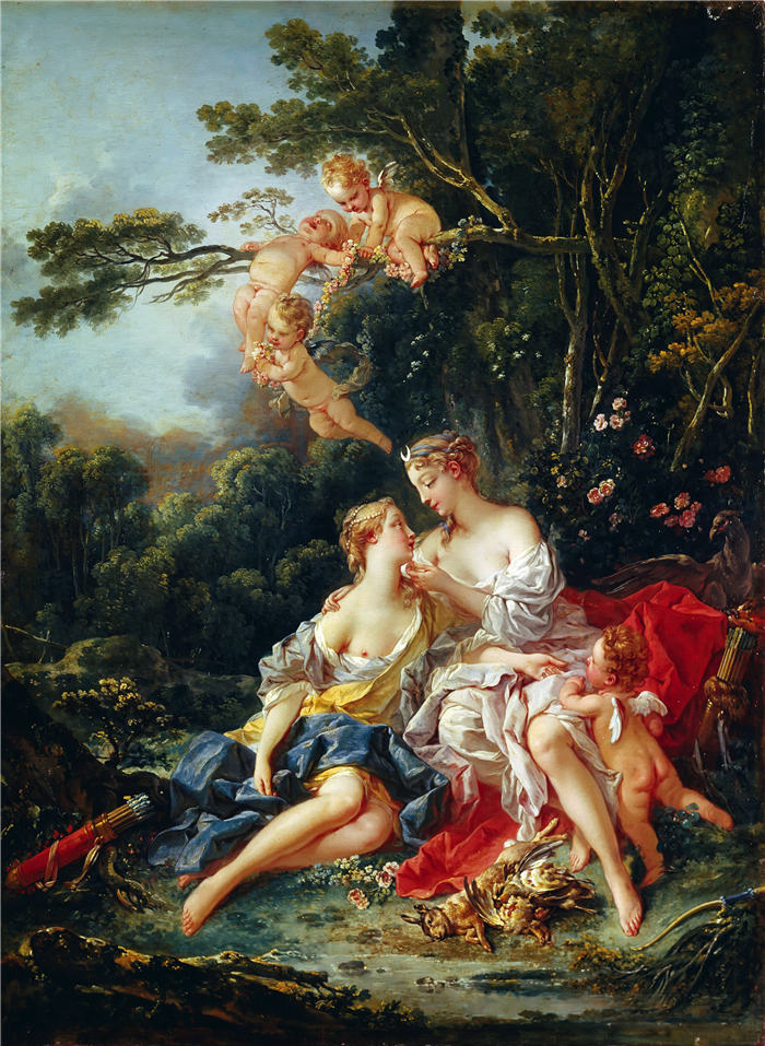 弗朗索瓦·布歇（François Boucher）- 《朱庇特与卡利斯托 》(84)