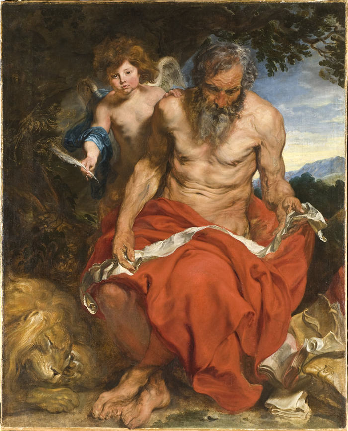 安东尼·范·戴克（Anthony van Dyck）-《圣杰罗姆》30