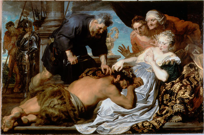 安东尼·范·戴克(Anthony van Dyck)-《参孙和达莉拉 Samson and Delilah》19